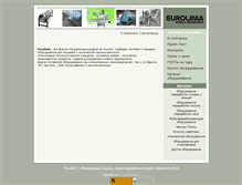 Tablet Screenshot of eurolinia.com